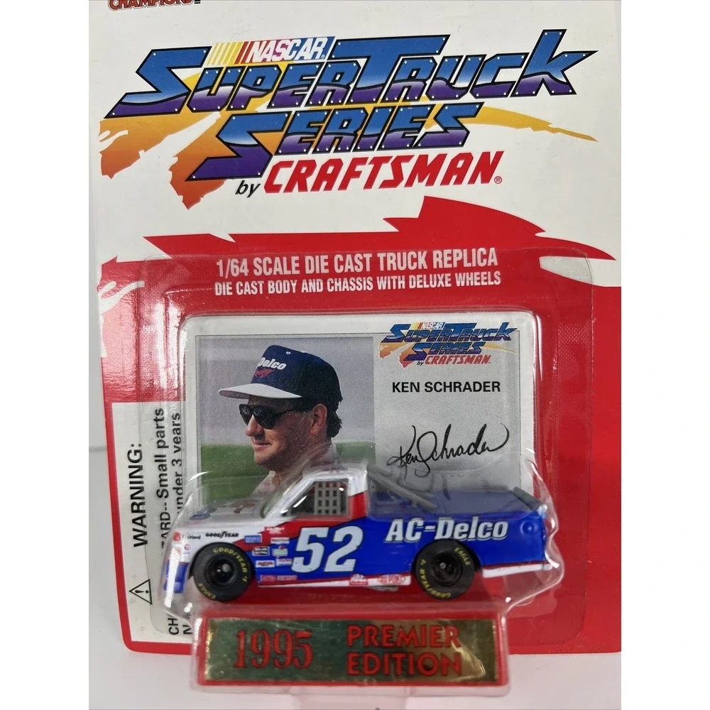 1995 Racing Champions Super Truck Series Ken Schrader #52 AC-Delco Blue New